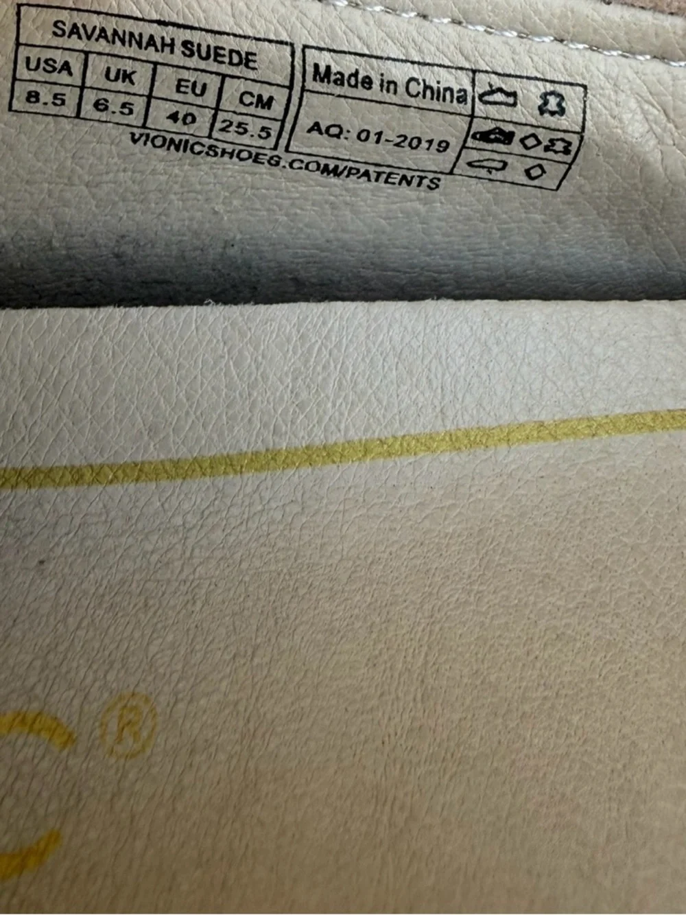 Vionic Savannah Suede Loafers Pointed Toe Comfort Flats 8.5 - Picture 2 of 6